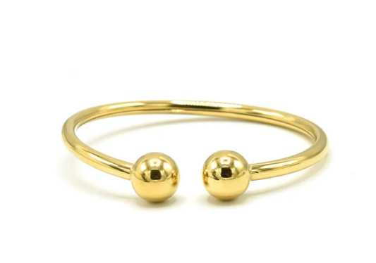 Open Bangle - Gold