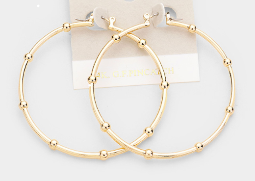 Ball Station Hoops - Gold